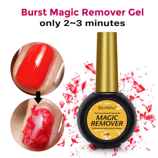 Magic Drink-Off Gel Nagellack Remover 15 ml (2-pack)