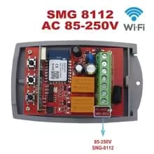 Smart Wifi Door Switch Universal Garage Door Receiver 2CH Remote Control Gate Opener Controller 433mhz 433.92 Transmitter