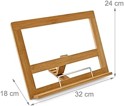 Bookholder, Brown, 18 x 32 x 24 cm