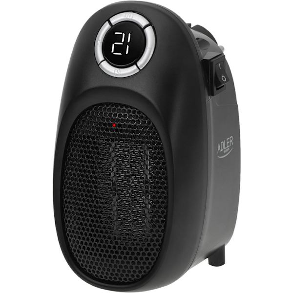 Minivärmare med stativ | kan placeras nästan var som helst | 12 timmars timer | 400W