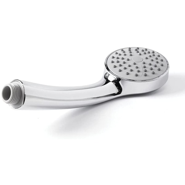 Hand Shower 80mm anti-limescale with silver chrome finish