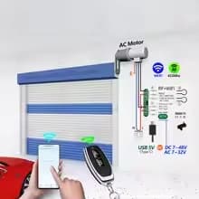 Smart Wifi Door Switch Universal Garage Door Receiver 2CH Remote Control Gate Opener Controller 433mhz 433.92 Transmitter