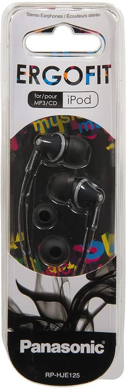 Panasonic In-Ear hörlurar Svart