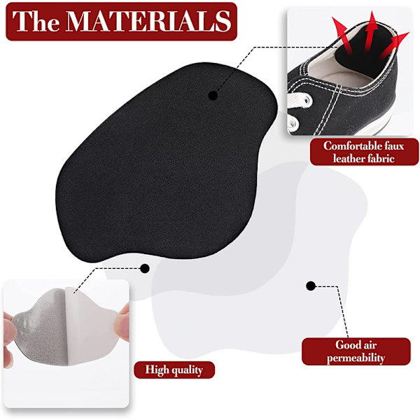 High Heel Grip Inserts, Shoe Sole Protective Pads Cushion Non-Slip 10 Pairs