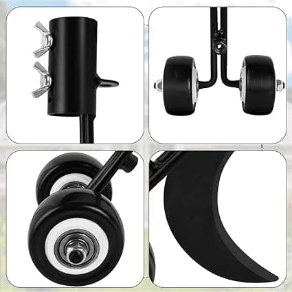 Garden Gap Weeding Hook Roller Gap Weeding Tool Gardening Rapid Weeding Tool Soil Loosening Lawn Small and Portable