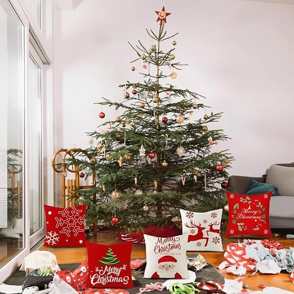 4st Merry Christmas kuddfodral prydnadskudd