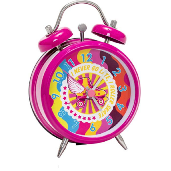 Girls Alarm Clock Analog Metal