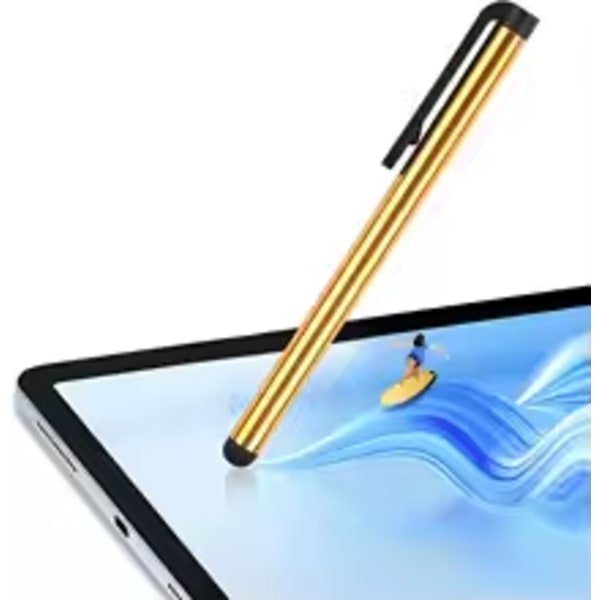 100-pack multifärg Stylus Touchpenna i Metallic Färg -