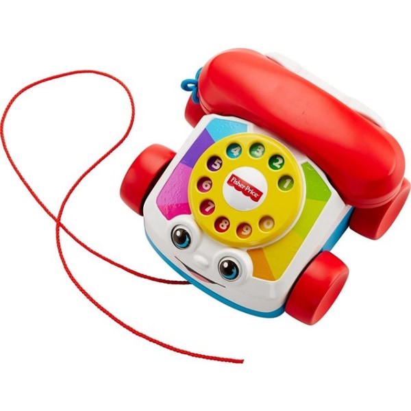 Fischer-Price Chatter Phone, Classic Toy Phone with Lanyard
