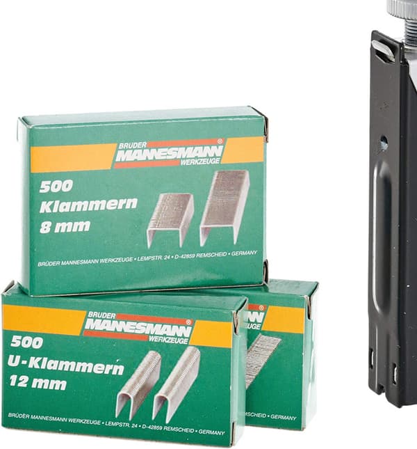 Mannesmann Häftpistol i plastfodral