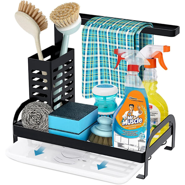 Sink Organizer Sink Caddy Organizer, Sink Organizer Black,
