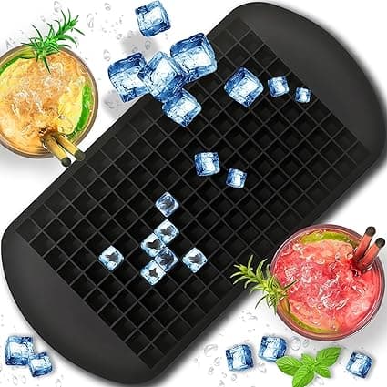ice Cube 160pcs Silicone Trays Mini Ice Cube Trays for Cocktails Drinks Beers Whiskey Ice Cube