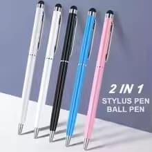 10pc 2in1 Stylus Pen Universal Capacitive Stylus Ballpoint Pen Tablet Screen Touch Pen for iphone