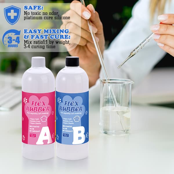 Taba Squishy Kit Suuri Hylje Silikonimuotti 100 100ML Kit