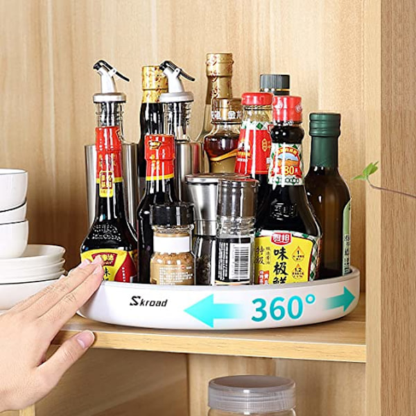 Skivspelare skåp organisatör, Lazy Susan