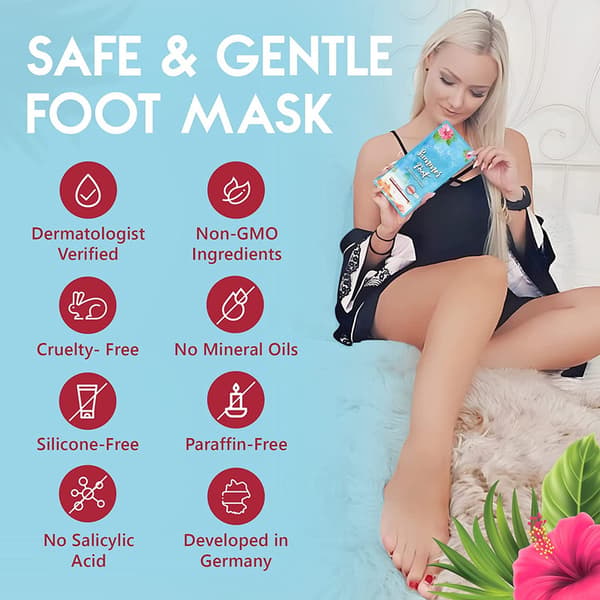 Summer Foot Premium Callus Socks - Callus Mask - Soft Feet Mask