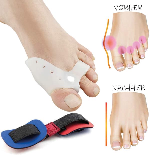 [6x] Hallux Light Toe Separator – För män och kvinnor