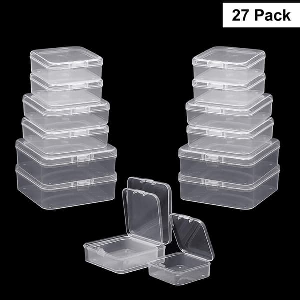 Pärlförvaringsbehållare (set med 27)