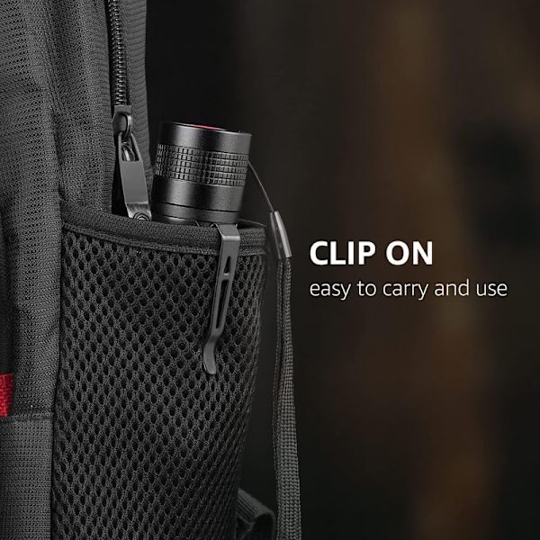 LED Flashlight Super Bright, LE2050 Pocket Flashlight, Zoomable, Waterproof, 5 Modes,