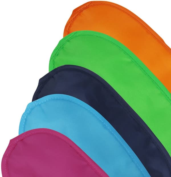 Paket med 15 Multi Color Eye Shadow Travel Sleeping EyeMask