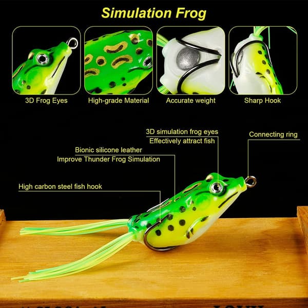 109st Fiskedragset med set inklusive Wobbler Spinnbaits