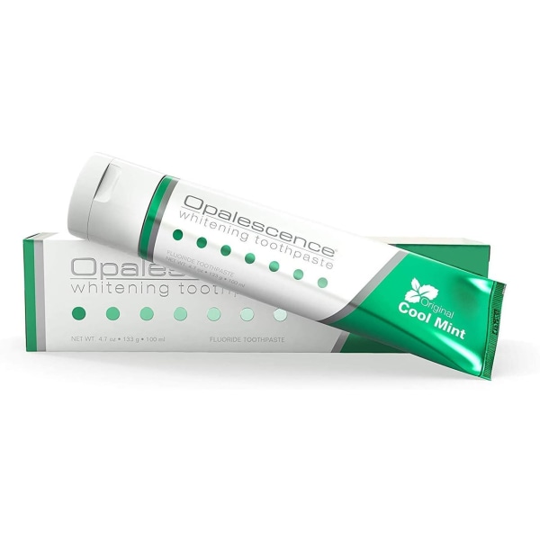 Whitening Fluorid Toothpaste, Cold Mint, 133 g, Förpackning med 3