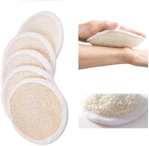 Loofah Pads (5-pack) - Exfolierande skursvampar
