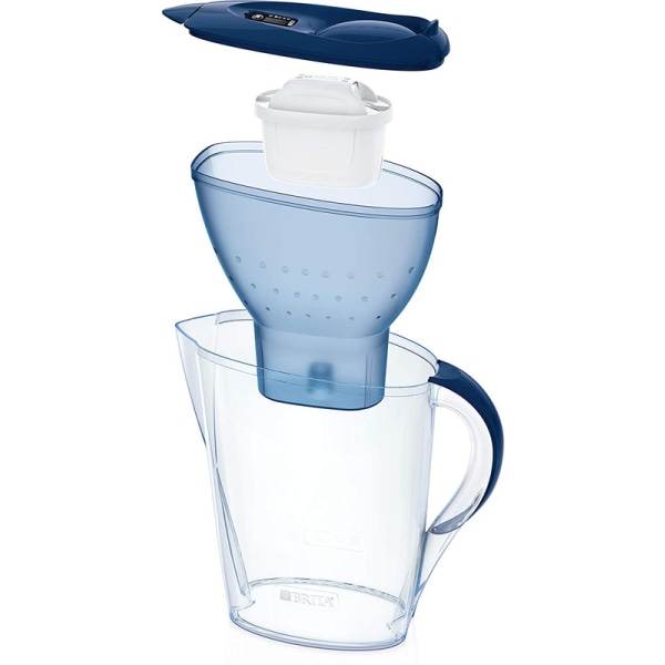 BRITA Marella vattenfilterkanna, MAXTRA+, Blå - XL-storlek