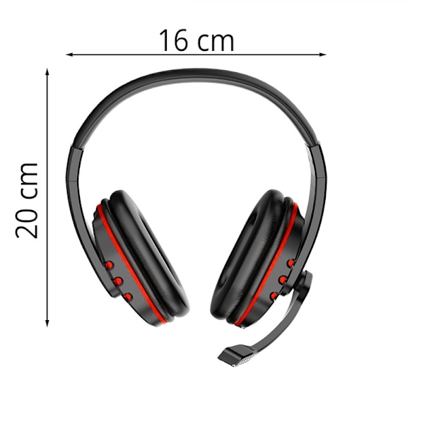 Gaming Headset, Wired Headset for PS4, PS5, PC, Xbox, Gamer Headset with Microphone