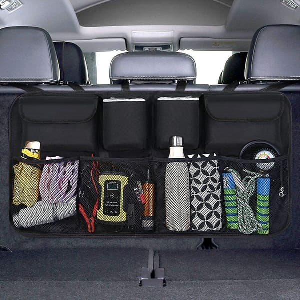 Car Boot Organizer Vattentät sparkmattor Bil Organizer Ryggskydd,
