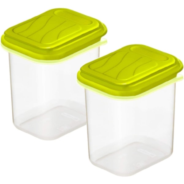 Rondo, Spice Shaker Set 2 x 0,12 L, Plast (PP) BPA-fri, Transparent, 2 x 0,15 l (14 x 9,5 x 7,5 cm)