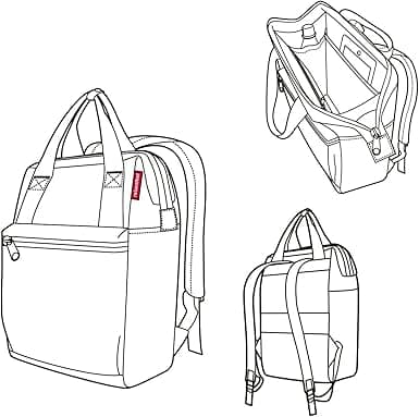reisenthel allrounder R backpack Tasche, Red, Modern