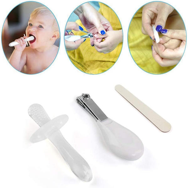 Babyvårdsset, set i 12 delar för baby, daglig vård