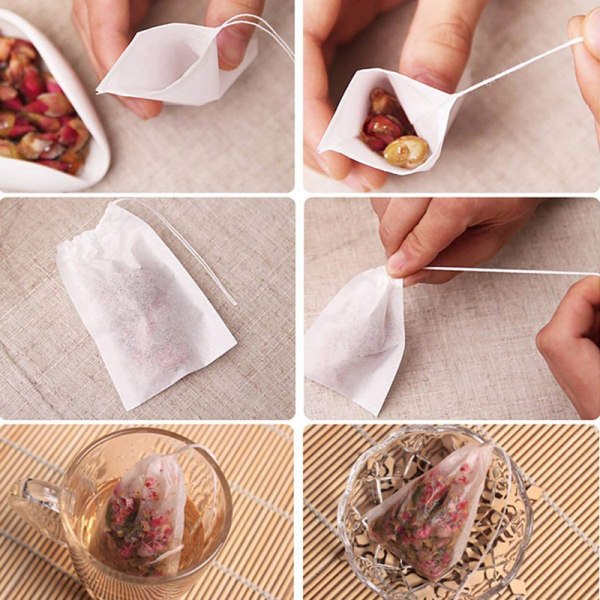 400st - Tomma tepåsar för löste - teabags
