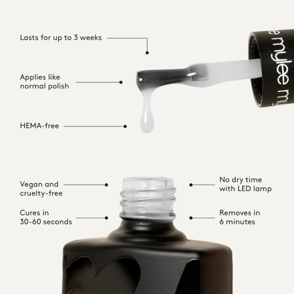 Nagellack i gel 10 ml [Pulp Friction] UV/LED Soak