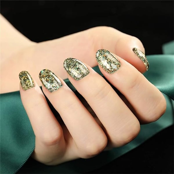 5ml Semi Permanent UV LED Nail Polish Shiny Pink Series 6 Colors Nail Design