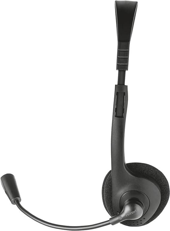 Headset för PC och Laptop, Svart