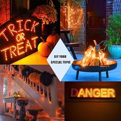 2-pack orange LED ljusslinga batteridrivna 3 m 30 LED koppartråd eldfluga s
