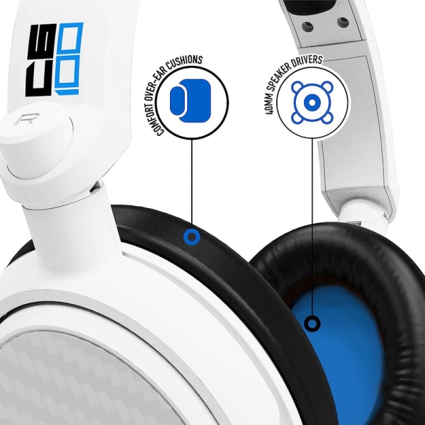 Blue Over Ear Gaming Headset PS4/PS5, XBOX, Nintendo Switch,