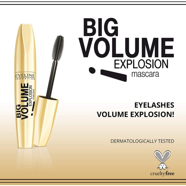 Big Volume Explosion Ögonfransförlängande Mascara Djupt Svart