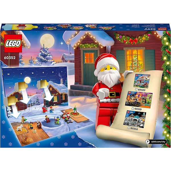 Stadens adventskalender Kul set med jultema ,