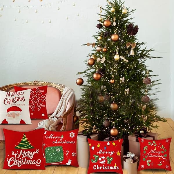 4st Merry Christmas kuddfodral prydnadskudd