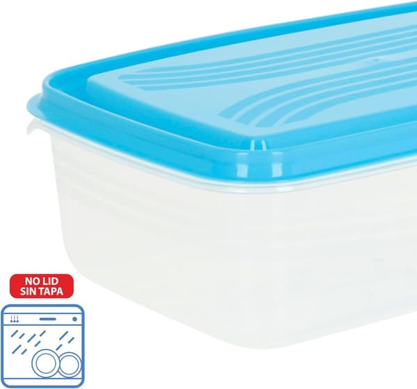 Max Home Pack with 17 Plastic Containers, Capacities from 0.2L to 2.5L, BPA Free Plastic,