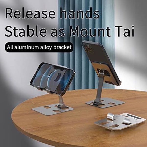Mobile Phone Stand for Table,Multi-angle Mobile Phone Holder for Smartphones, Phone,