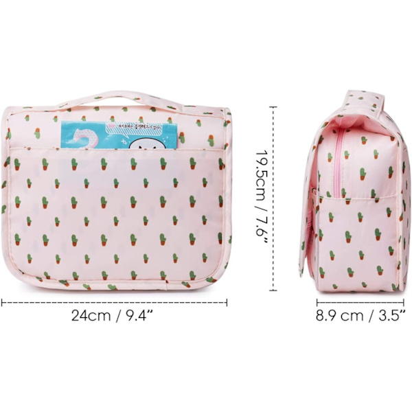 Hanging Toiletry Bag, Makeup Bag for Women, Girls, Kids, Waterproof, mutli, small