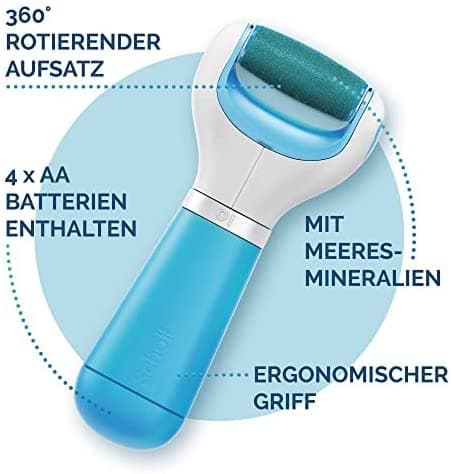 Fotfil, blå, en one size