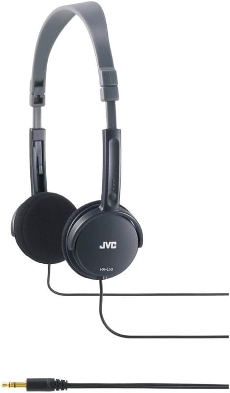 Extra Lightweight Headphones, Black