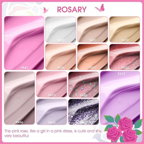 16:a Gel Nagellack Set 05