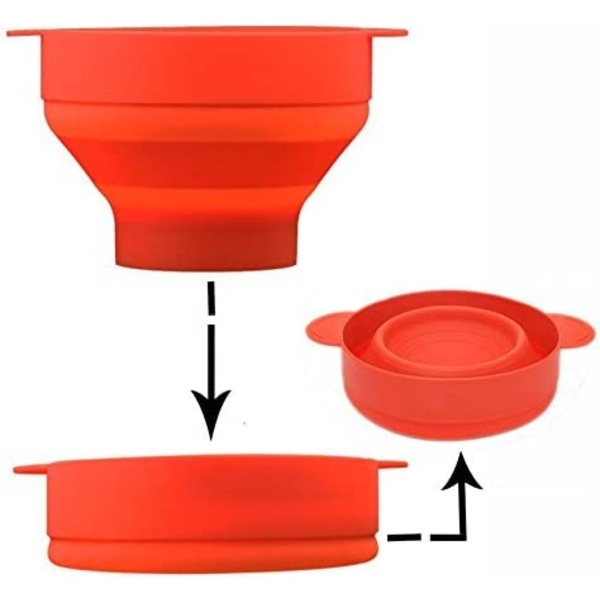 Popcorn Maker silikon för mikrovågsugn,