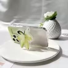 Socket Folding Grip Tok Pretty Leaf akryylinen puhelinteline iPhone13:lle universaali puhelinteline